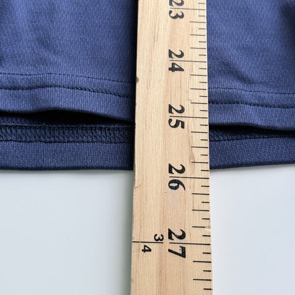 The North Face Shirt Mens Medium Blue 1/4 Zip Pullover Base Layer Running Gorp - Picture 4 of 7